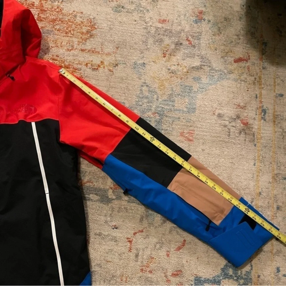 Men's‎ ski jacket The North Face Snowsquall-Red-Black-Blue-Tan size medium